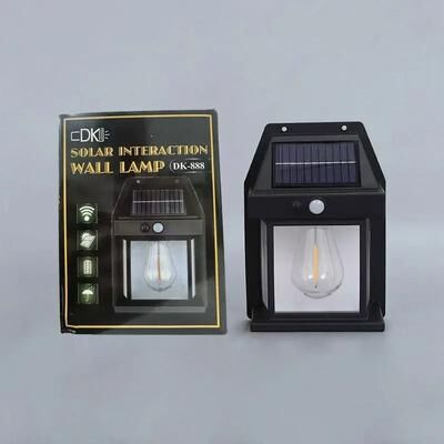 Uplift Picks Solar Motion Sensor Wall Lantern Adds Smart Warm Light Outdoors Nightly black