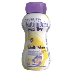 NUTRINIDRINK MultiFibre Bananengeschmack 200 ml