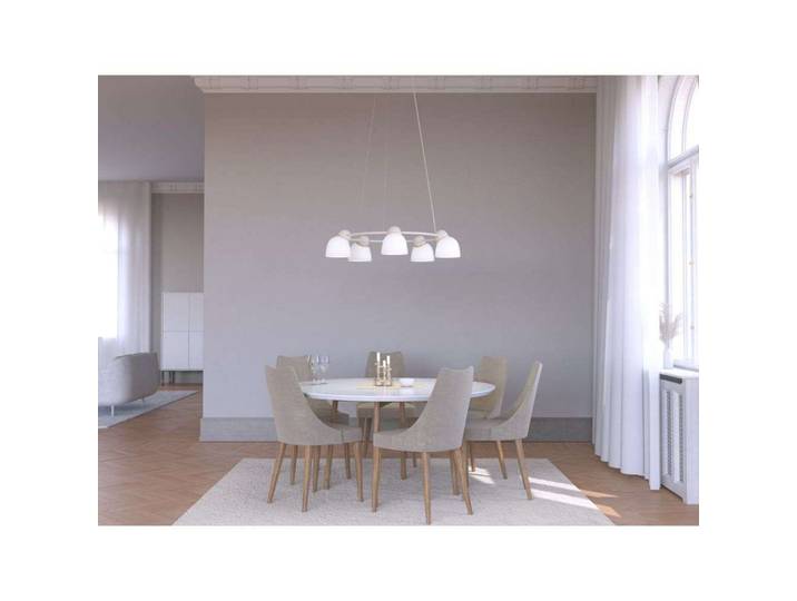 Bird Lustre Ø95,3 Sand/Brass - Belid - Salle à manger - Métal - Anneau