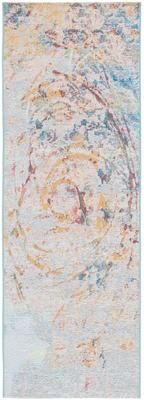 SAFAVIEH Barbados Michiru Modern Abstract Waterproof Patio Backyard Rug