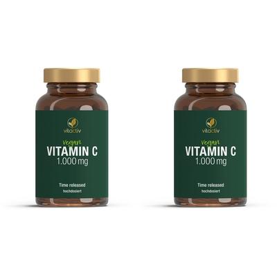 Vitamin C 1000 mg Time Released Tabletten 2x 2x100 St