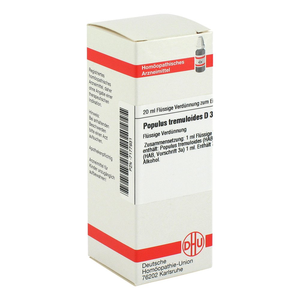 DHU-Arzneimittel GmbH & Co. KG Populus Tremuloides D3 Dilution 07177931
