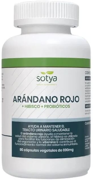 Sotya Arando Vermelho + Hibisco + Probióticos 90 VCaps