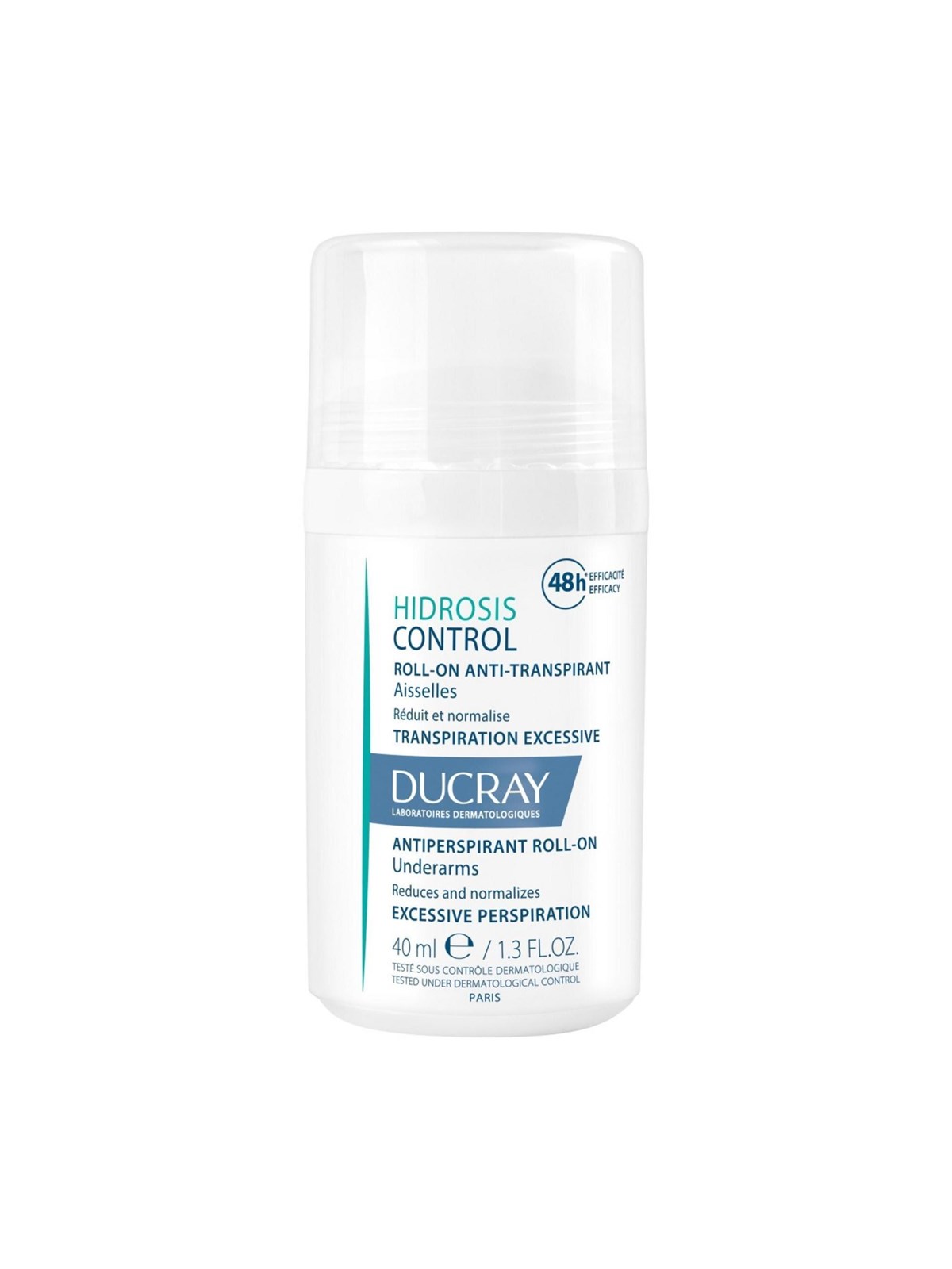 Ducray Hidrosis Control Anti-Perspirant Deodorant Roll-On 40 ml - 40 ml0