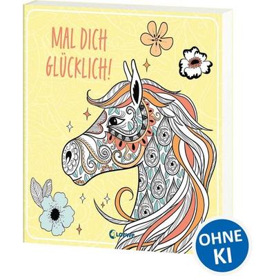 Mal dich glücklich! - Pferde, Taschenbuch von , Loewe, 978-3-7432-1988-5
