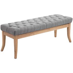 CLP Sitzbank Ramses, 152009108, bis 136 kg, aus Stoff, grau, 120 x 38 cm