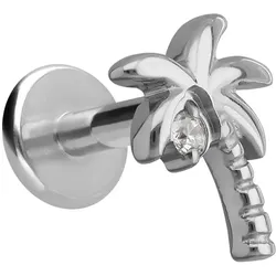 Titan Labret mit Innengewinde PALME