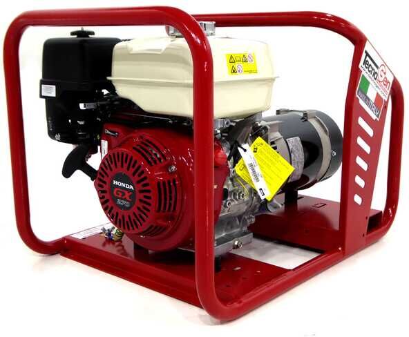 TecnoGen H5000 - Benzin-Stromerzeuger 3.6 kW - Dauerleistung 3.2 kW - 230V