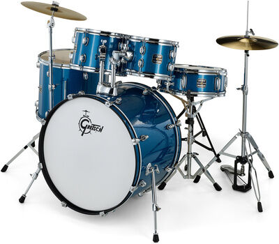 "Gretsch Drums Renegade 22"" Blue Sparkle Blue Sparkle"