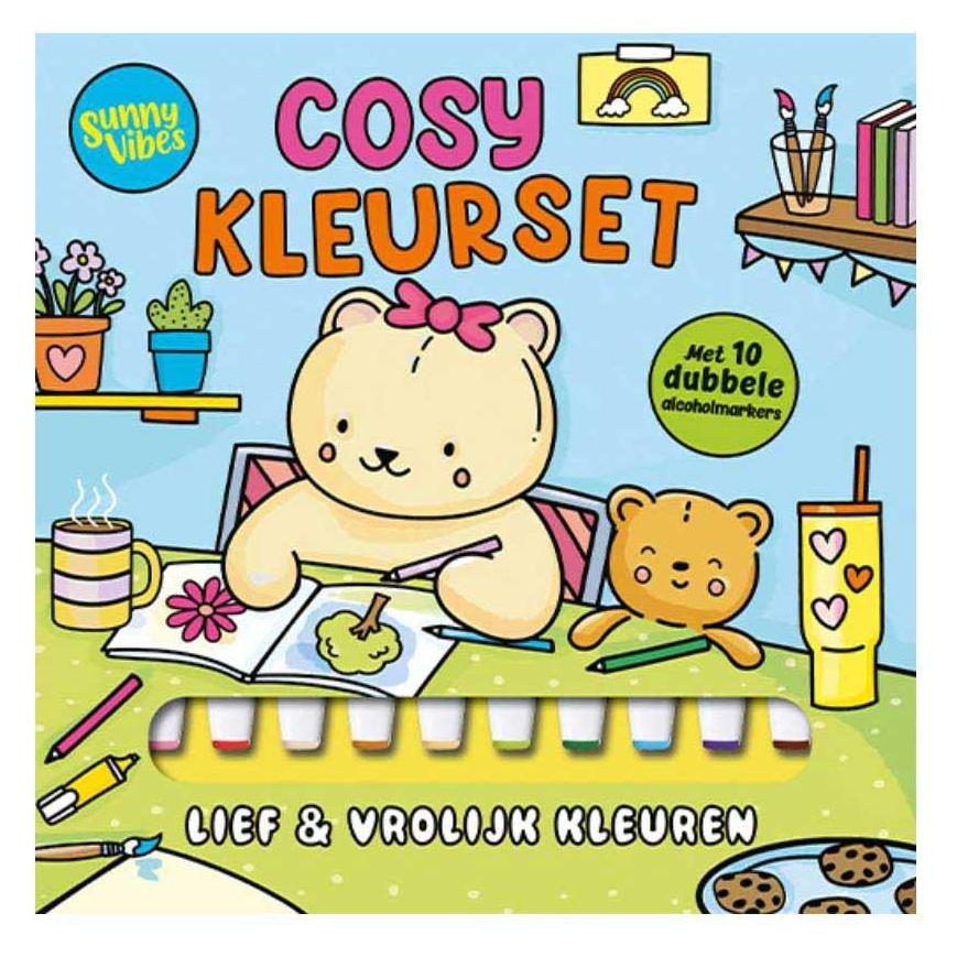 Lantaarn Publishers Gemütliches Malset mit 10 Markern (64654737)