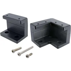 Schwaiger, Zubehör Stromerzeuger, Solarmodul-Montageset Wandmontage 6er Set (Solaranlage Montagematerial)