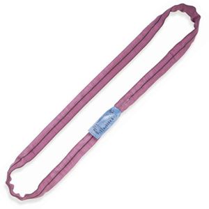 Braun-GmbH Rundschlinge 10061RS, Umfang 6 m, 3m Länge, violett, Traglast 1 Tonne