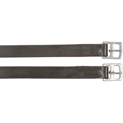 Covalliero Steigbügelriemen Leder dunkelbraun 145 x 27 mm, Größe: Einheiten unterschiedlich