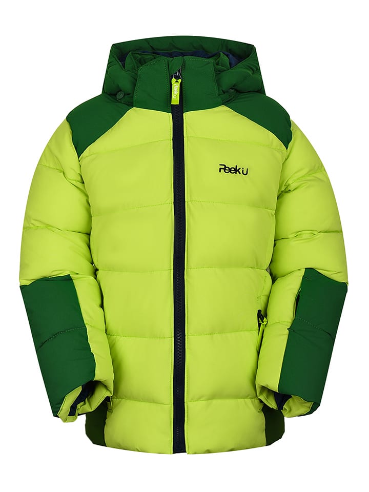 Peek U Winterjacke "Atom" in Grün - 128