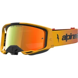 Alpinestars Vision 8 Amber Mirror Motocross Brille