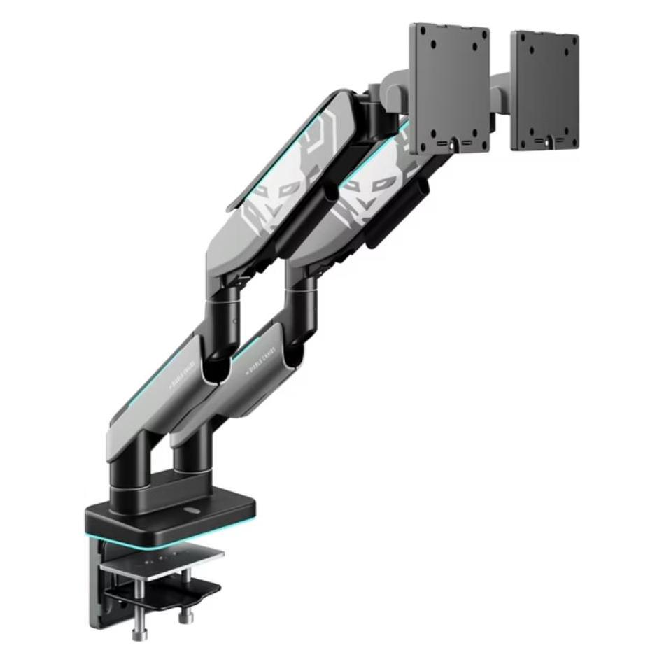 Diablo Podwójny uchwyt na monitory 49 cali, szaro-czarny RGB X-Arm Dual (Tisch, 35", 20 kg) (1874)
