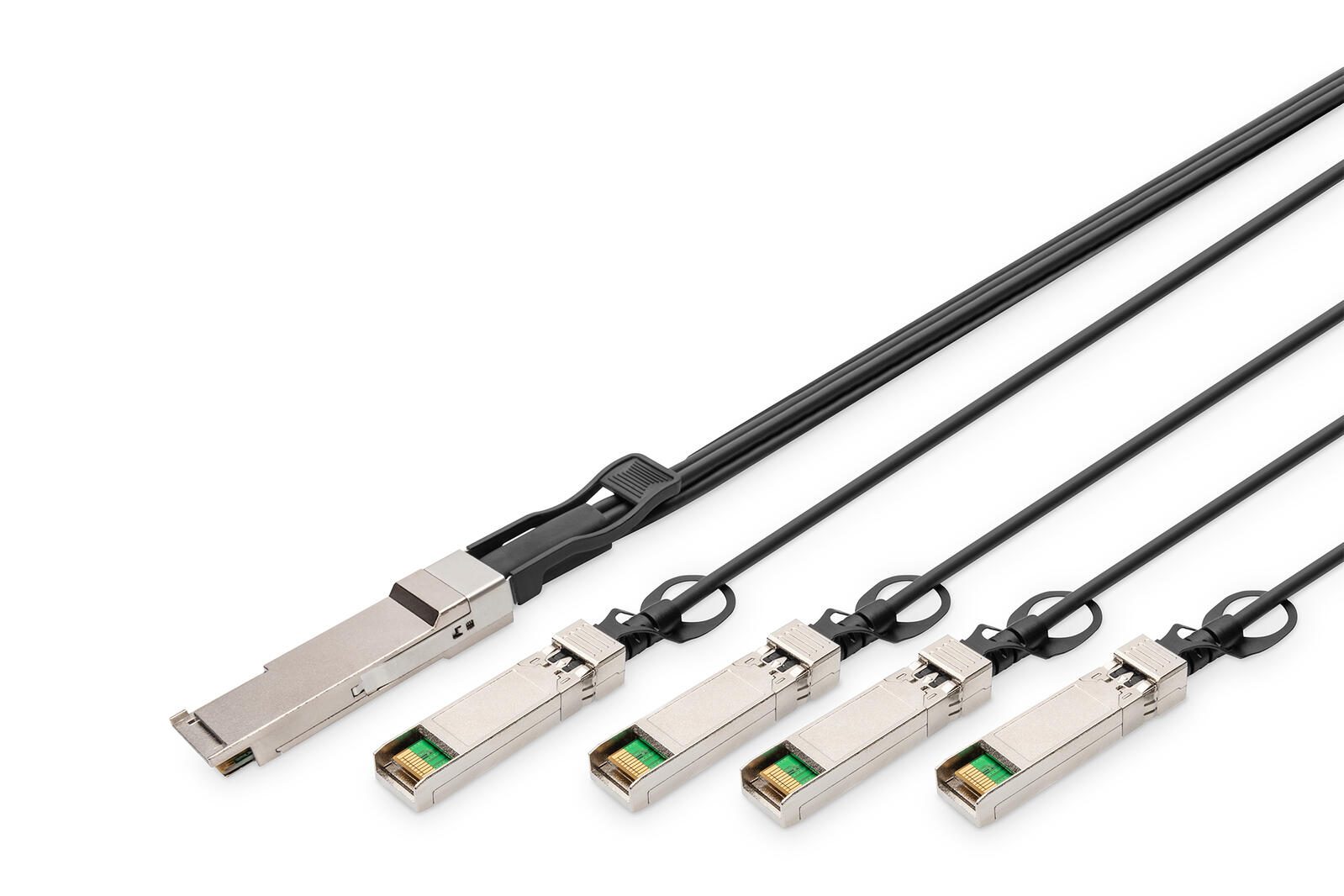 Digitus 40G QSFP+ to 4XSFP+ Direct Attach Kabel 2m DN-81322