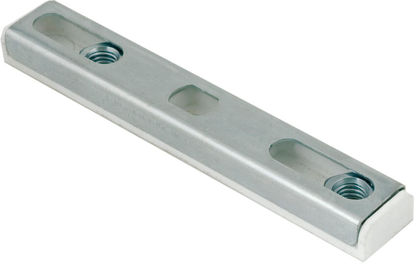 Walraven plaque de montage 6743001 M 8, 116,5x10,5 mm, acier, galvanisé électrolytiquement