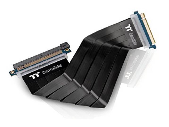 Thermaltake AC-045-CN1OTN-C1TT 300 mm Premium PCI-E 3.0 Extender - Zwart