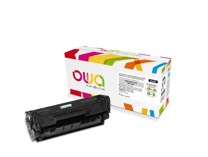 OWA Toner compatible HP 12A Q2612A - K11997OW - Noir
