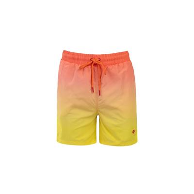 Badeshorts FROZEN CAPE "Frozen Cape Badehose FALCAO", Herren, Gr. M, orange gelb, Casual, Badehosen Badeshorts, mit Unterhose aus Mesh