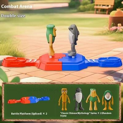 Uplift Picks Shanhaijing Wooden Stick Battle Game Multiplayer Arena Toy For Kids And Families 01