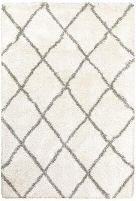 Porch & Den Style Haven Suncrest Charcoal Lattice Shag Area Rug