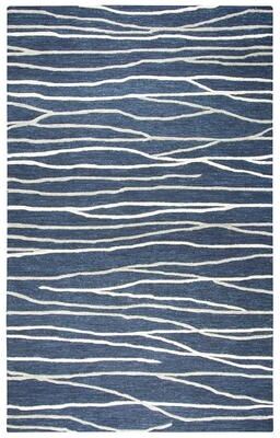 Alora Decor Geneva Lines Hand-tufted Wool Rug