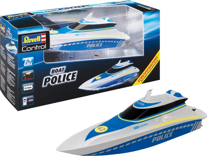 Revell Boat POLICE (weiß/blau)