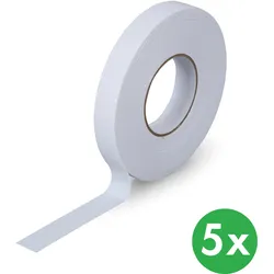 Antirutschband für feuchte Umgebungen, 25 mm x 18,3 m, 5 Stk, wasserdicht, weiß