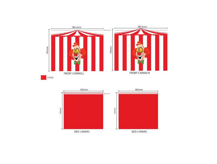 Spielvorhang Chucky