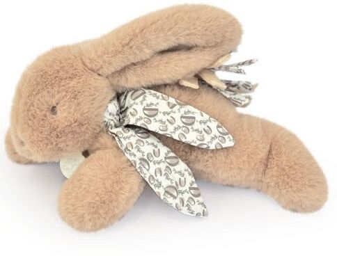 Lapin DOUDOU : Peluche lapin Beige 25 cm - Doudou et Compagnie