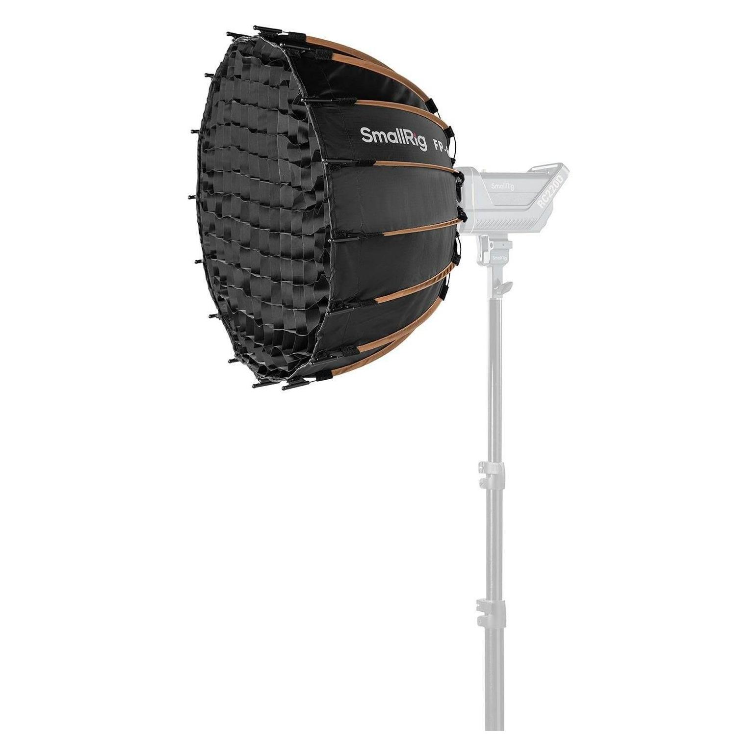SmallRig FP-60 Schnellaufbau-Falt-Parabol-Softbox, Form: Rund (Softbox, 60 cm) (5396)