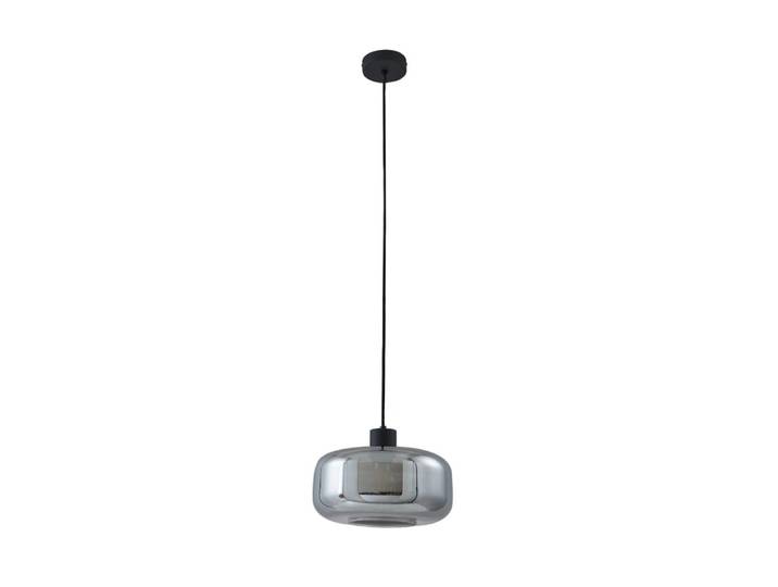 Suspension en verre en verre gris