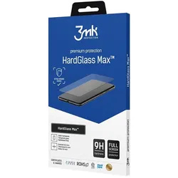 3mk HardGlass Max - gehärtetes Glas für iPhone Air (Schwarz)