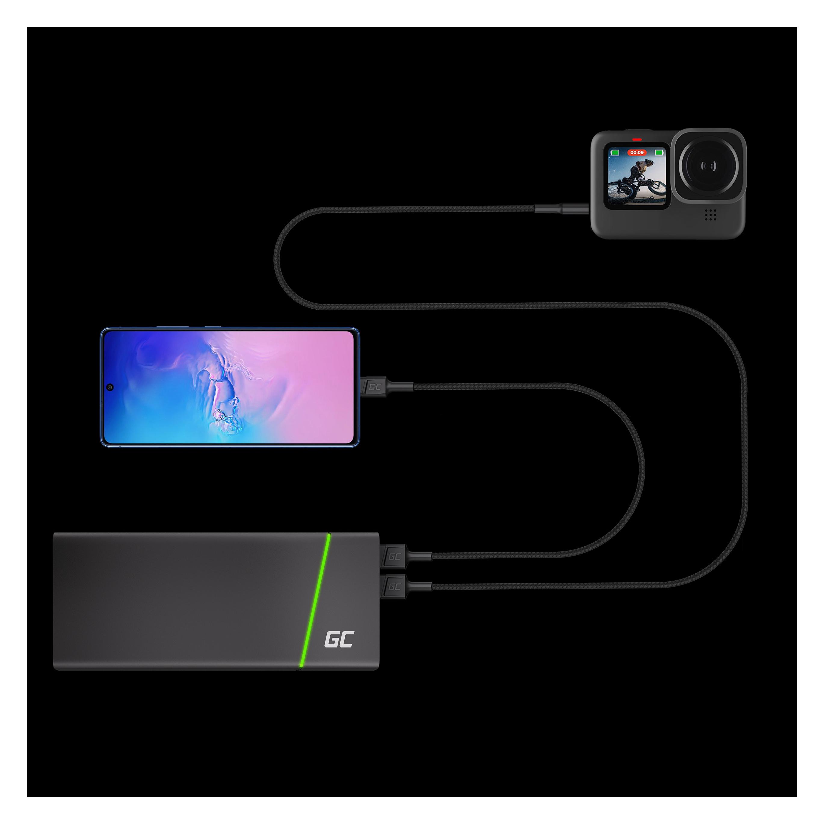 GreenCell Cell KABGC19 USB Kabel USB 2.0 USB A USB C (2 m, USB 2.0) (KABGC19)