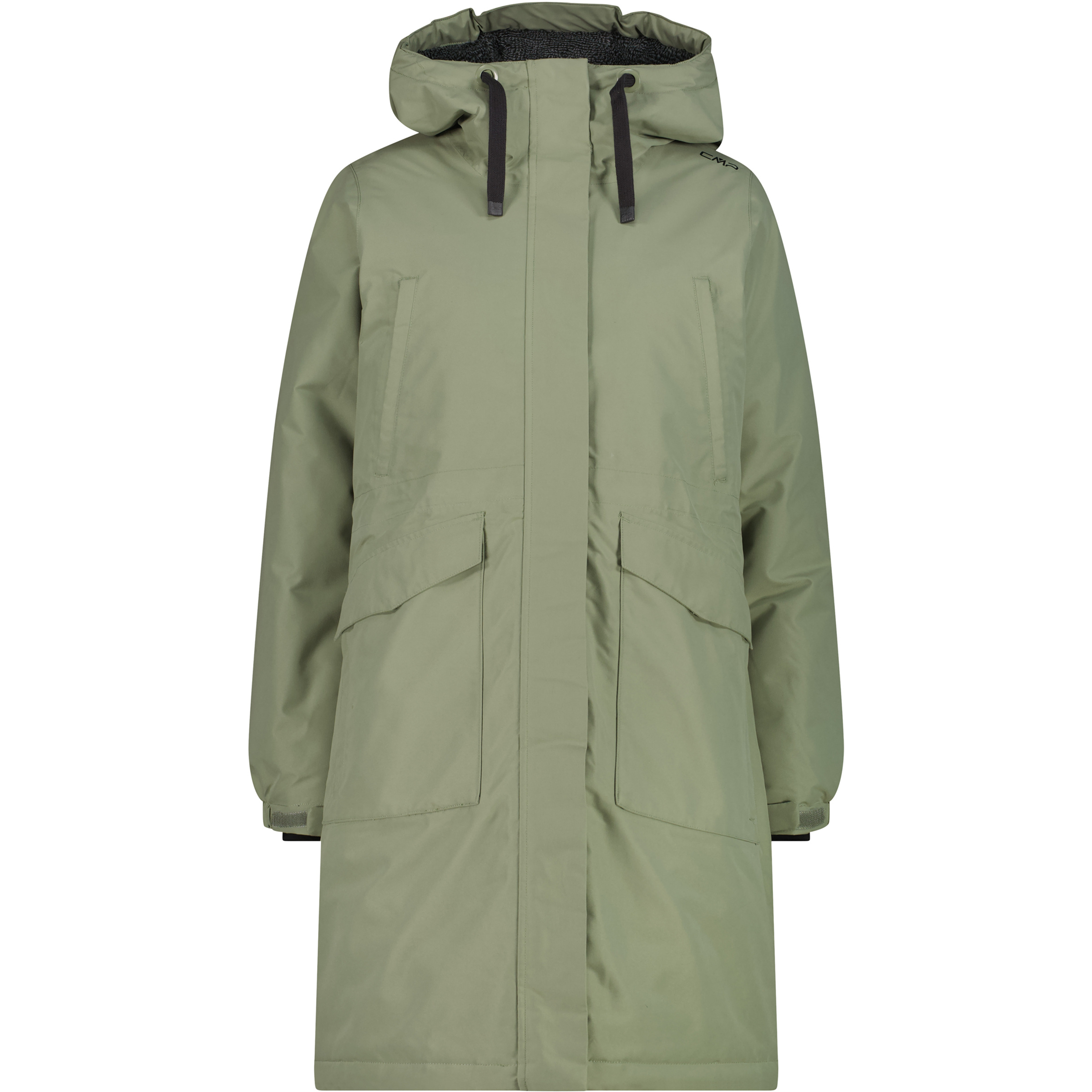 CMP Mantel Damen Winterjacke gruen Größe XXS Lifestyle Wasserdicht