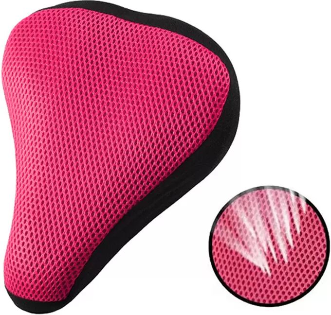 INF Housse de selle de vélo respirante Rouge
