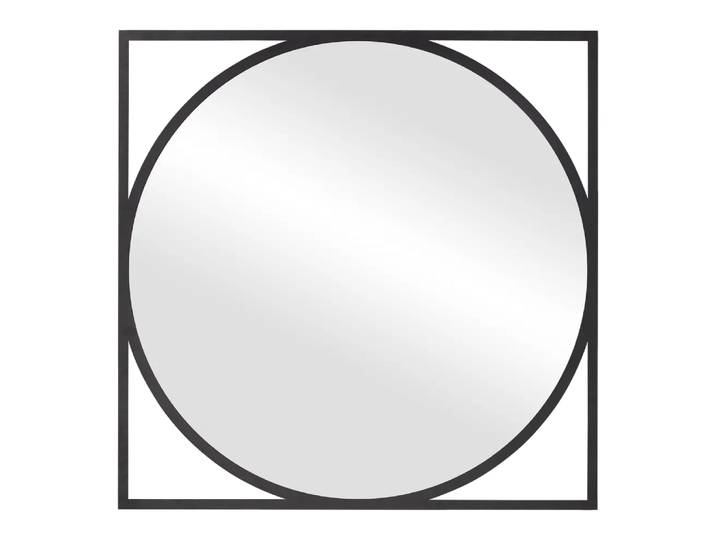 Spiegel Master, Deknudt Mirrors, transparent/schwarz, GlasGlas/Metall