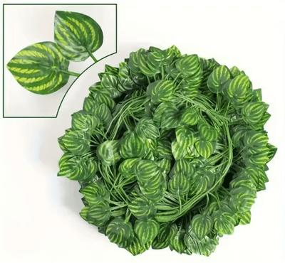 Inspire Picks Artificial Ivy Garland Realistic Hanging Ivy Vine For Home, Garden, Wedding & Party Decor watermelon 4m (2 String)