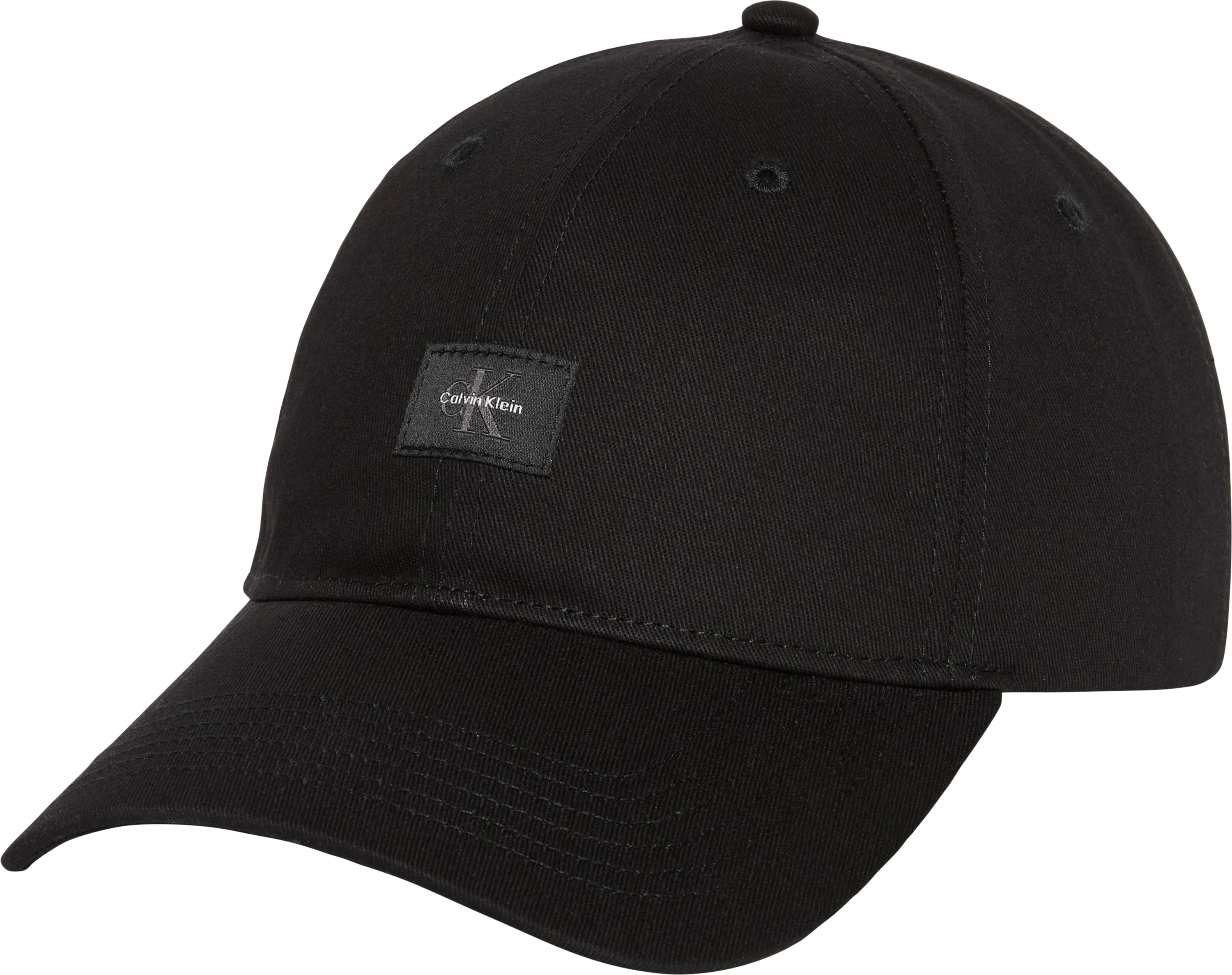 Baseball Cap CALVIN KLEIN JEANS, Herren, schwarz, Web, Baumwolle, unifarben, Caps Baseball Cap, Regular fit schwarz Einheitsgröße