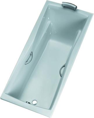 OTTOFONDGMBH Badewanne Atlanta 180x80cm weiß (Fassungsvermögen 260 l) 08134548