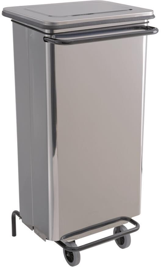 Medial Pattumiera Rettangolare con Ruote 70 l Continox