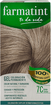 Farmatint Permanent Coloration without Ammonia 7C Rubio Ceniza