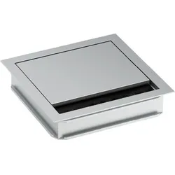 Bachmann 930.310 LOOP SQUARE 120x120mm Kabeldurchführung silber 930310