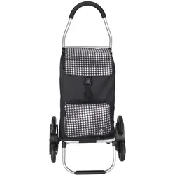 KENORADA Einkaufstrolley ER03 Daily Shopping Trolley Treppensteiger pepita - 100