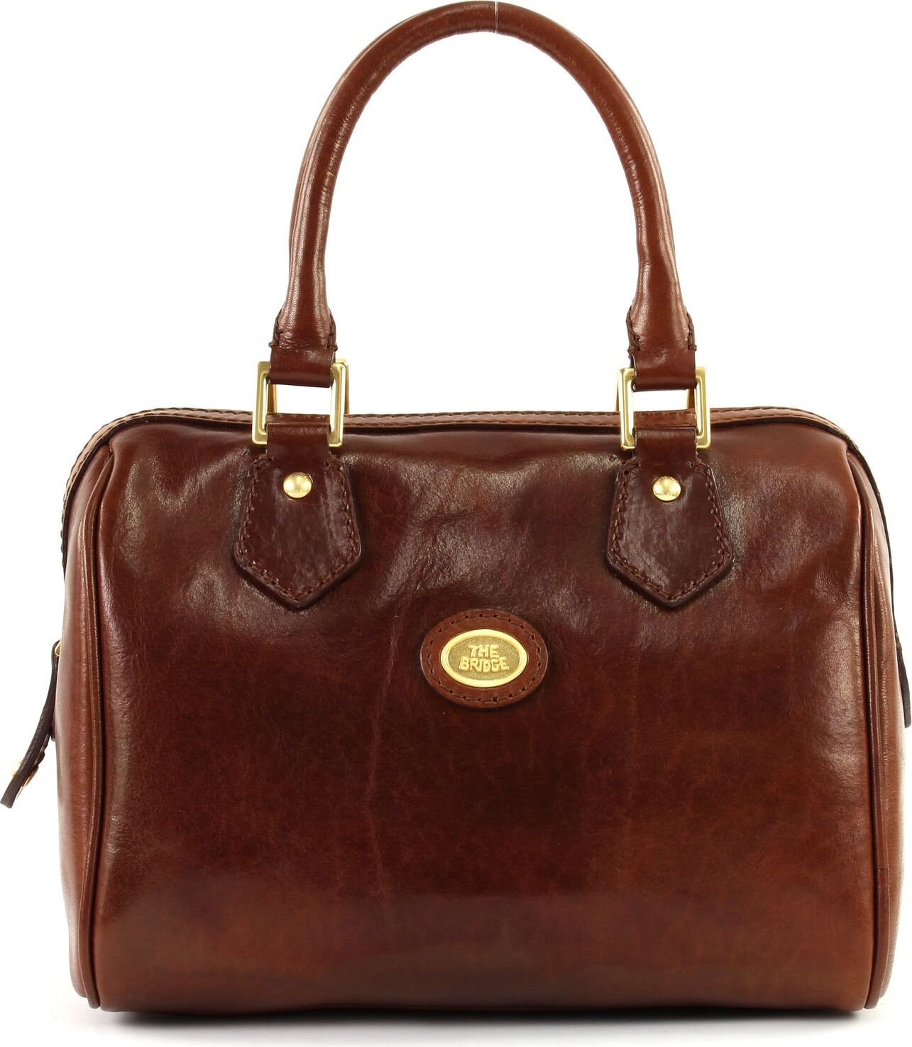 The Bridge The Bridge Story Donna Barrel Bag Handtasche Leder 25 cm uni 2605-30-00299