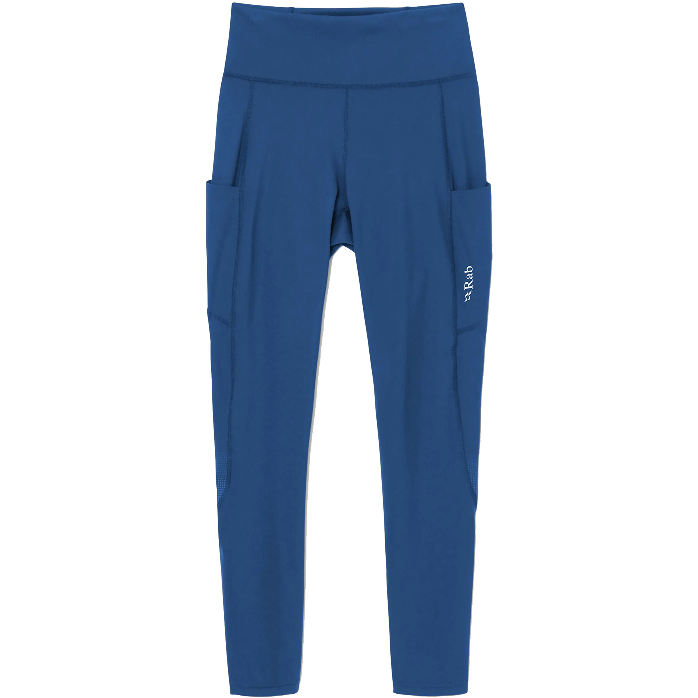 Rab Talus Tights Damen Laufhose blau Größe XS Laufen | Trailrunning Wasserabweisend
