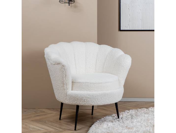 Nohr Fauteuil Yoni Teddy - Wit