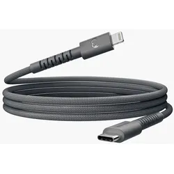 Stecker Lightning auf USB C 0,7 m  FlexWave (Grau) 